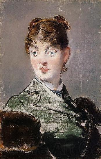Edouard Manet Portrait de Mme Guillemet Norge oil painting art